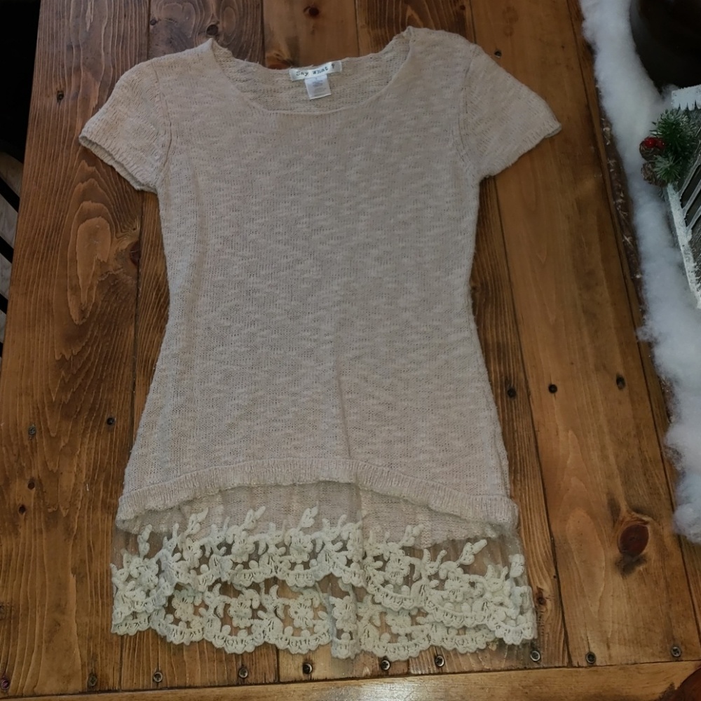 Short sleeve Sweater